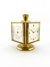 Orologio da tavolo Relide / Wakmann / Imexal con movimento a 8 giorni e stazione meteo