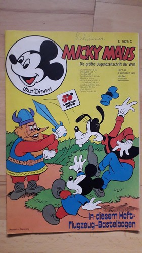 Topolino del 10 1973 - topolino, 6/10/1973