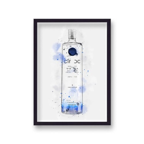 Stampa grafica con cornice