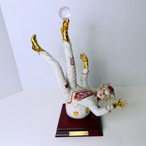 Statuina pagliaccio vintage