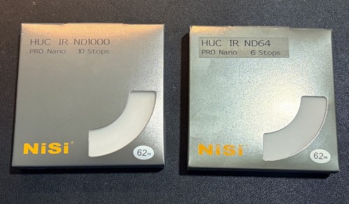 Pacchetto filtro nisi ir - 62, mm
