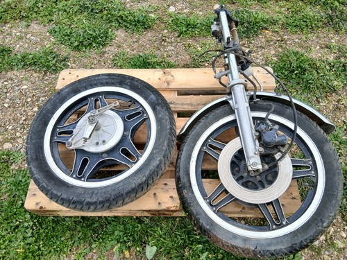 Forcella ruote per honda cb - e,