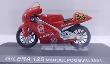 MOTO COLLECTION 1:24 Gilera 125 Manuel Poggiali vetrina