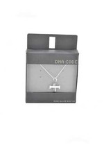 Collana Uomo Dna Code Pure Silver 925 0/00croce