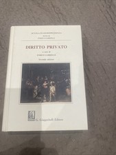 DIRITTO PRIVATO - A cura di Enrico Gabrielli - Giappichelli Editore