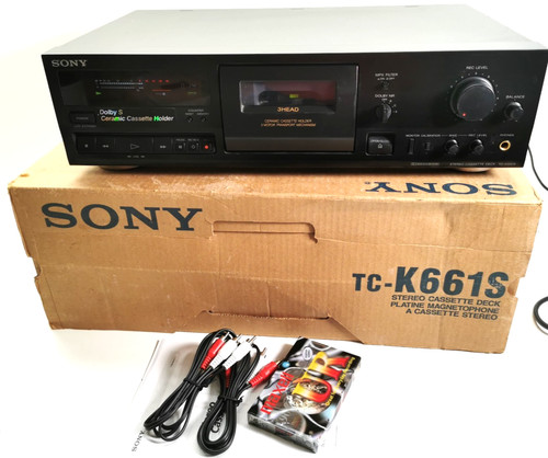 Cassette deck dolby sony - deck,