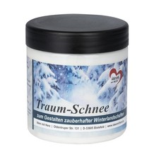 pasta di neve bianca