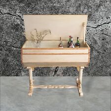 MADIA CREDENZA MOBILE BAR CULLA LEGNO FIORIERA PORTAVASI LEGNO PORTABOTTIGLIE