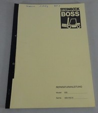 Steinbock Repair Manual