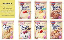 6 o 12 bustine Dr. Oetker Pradise Cream ? Torrone Cioccolato Bianco Vaniglia Limone