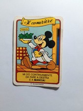 Disney Mickey Mouse Il Cameriere Card Sport.Disney