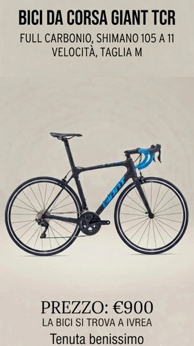 Bici corsa carbonio usate - corsa,