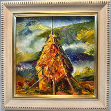 quadro olio originale