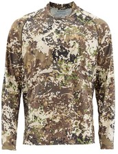 Camicia girocollo Simms Fishing Solarflex LS River Camo Performance 50UPF OFFERTA!