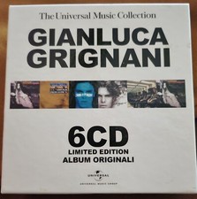 Gianluca Grignani The Universal Music Collection Box 6 Cd Limited Edition 