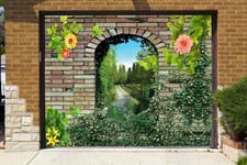 Piastrelle parete fiori 3d - da,