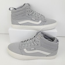 Vans Scarpe da Ginnastica Uomo UK 6,5 EUR 40 Adulto Grigio Casual Designer Ottime Condizioni