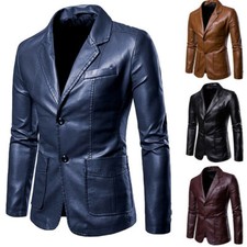 Blazer tuta uomo ecopelle