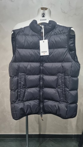 Dekker piumino smanicato nero - smanicato,