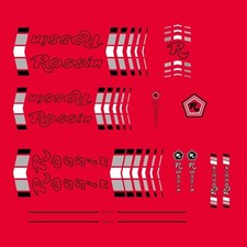 Adesivi telaio bicicletta Rossin - decalcomanie - trasferimenti - n.1