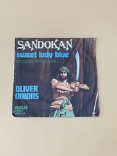 Disco Vinile 45 Giri 7" Oliver Onions Sweet Lady Blue Sandokan 1976 RCA