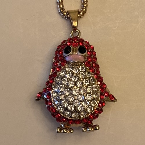 Collana con ciondolo pinguino