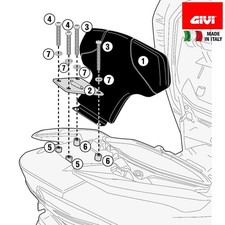 GIVI TB3115 SCHIENALINO