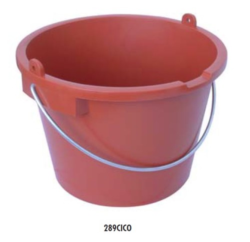 Secchio con manico acciaio - con,