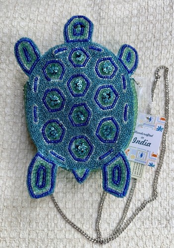 Borsa tracolla con perline - a,