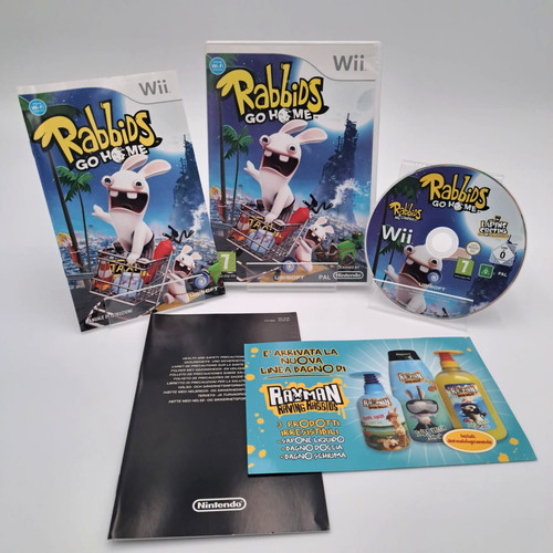 Rabbids home wii - rabbids,