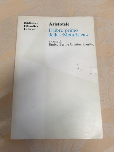 Berti rossitto aristotele - berti/rossitto,