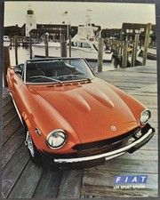 1977 fiat 124 sport spider - sport,