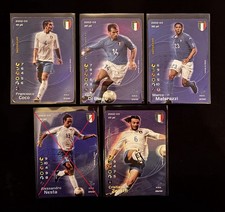 Football Champions 2002-03 Lotto di 5 carte Italia