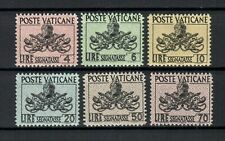 s32973) VATICANO 1954 MNH Segnatasse 6v