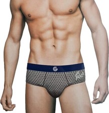 Set da 6 paia di slip uomo GABRIELLA GUCCI in cotone elasticizzato.