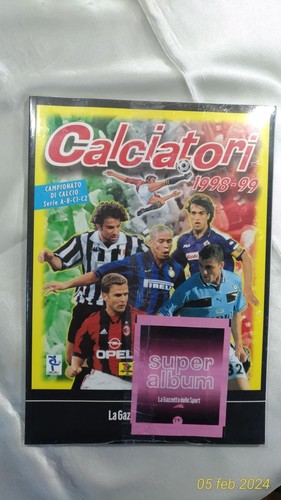 Calciatori 1998 ristampa - calciatori, 1998-99