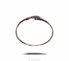 bracciale argento 925 rigido