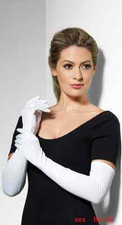 SEXY guanti BIANCHI lunghi