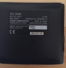 Sharp ZQ 156M Elettronic organizer vintage