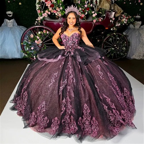 Abito viola quinceanera - abito,