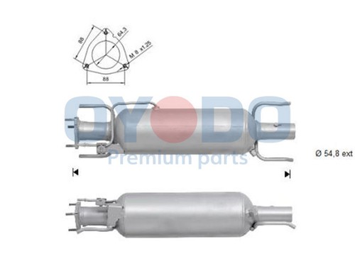 Oyodo dpf filtro - dpf,