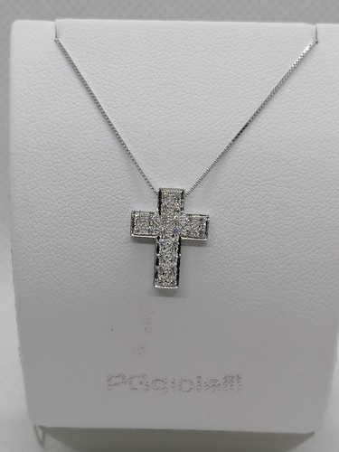 Croce pggioielli con diamanti - croce,