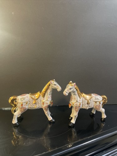 Coppia cavalli decorativi - coppia,