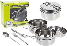6pc Acciaio Inox Pentole Set