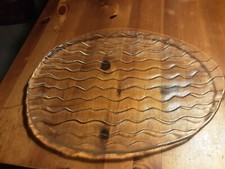 GRANDE BELLISSIMO VASSOIO IN CRISTALLO EXTRACHIARO 