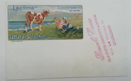 Cartolina pubblicitaria - cartolina,