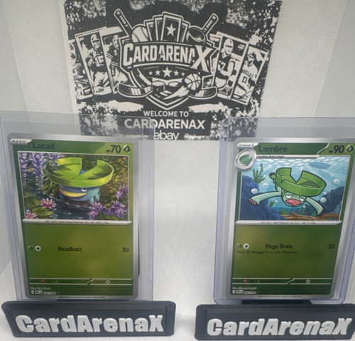 Lotto carte pokémon lotad - lotto,