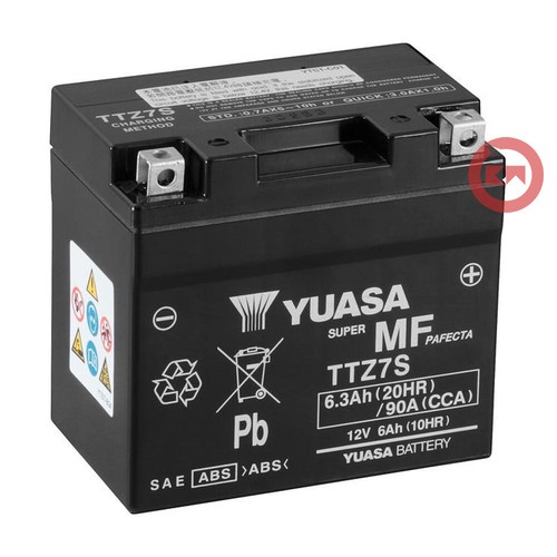 Batteria yuasa ttz7s ytz7s - yuasa, ttz7s=ytz7s