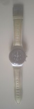 Swatch Irony Chrono Aluminium - Agosto 1995 (cinturino in pelle, cassa nera)