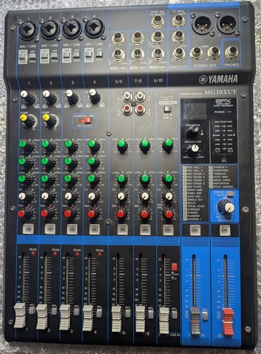 Yamaha mg10xuf mixer analogico - mixer,